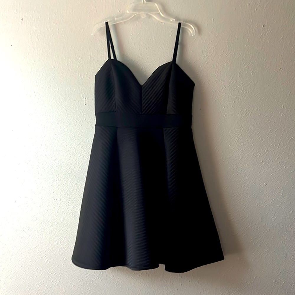 Black mini dress, size 9.